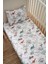 Collection Organik Bebek Lastikli Çarşaf (55X95+15) Dinazor 1