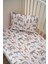Collection Organik Bebek Lastikli Çarşaf (90X200+20) - Zoo Party 6