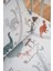 Collection Organik Bebek Lastikli Çarşaf (90X190+20) Dinazor 7