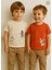 Organik Zebras 2'li T-Shirt Natural 1