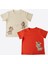 Organik Zebras 2'li T-Shirt Natural 2