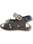 Şirinbebe 1654-20 Çift Cırt Tokalı Erkek Çocuk Sandalet Füme Gri 21-25 3