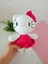 El Örgüsü Amigurumi Hello Kity Ailesi 4