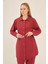 Kadın Pantolonlu Takım Bordo 4