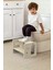 Mini Basamak Öğrenme Kulesi StepIn BOX - Natural - Banyo Yükseltme Basamağı ve Tuvalet WC Eğitimi Basamağı 1
