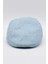 Erkek London Cap 100% Pamuk Gatsby Ivy Kasket Şapka Mavi 5