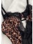 Leopar Dantel Detaylı Bodysuit 3