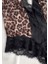 Leopar Dantel Detaylı Bodysuit 4