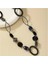 Offıce Necklace Günlük Giyim Boho Tarzı Reçine Taşlı Siyah Uzun Ofis Kolye 1