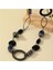 Offıce Necklace Günlük Giyim Boho Tarzı Reçine Taşlı Siyah Uzun Ofis Kolye 3
