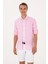 Erkek Açık Pembe Gömlek Desenli 50299597-VR078 1