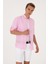Erkek Açık Pembe Gömlek Desenli 50299597-VR078 3