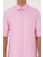 Erkek Açık Pembe Gömlek Desenli 50299597-VR078 6
