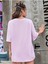 Smile Baskılı Kadın / Kız Oversize Salaş T-Shirt Boyfirend 3