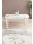 Arven Serisi 80X132 Açılabilir Mdf Beyaz Mermer Desen Mutfak Masa Takımı 6 Sandalye 3