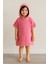 %100 Organik 4 Katlı Multi Muslin Panço -Pembe 1