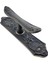 Antika Tarz Dekoratif Pirinç Çiçekli Pencere Kolu - 165X38 Mm, Oksit 1