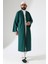 Erkek Namaz Elbisesi Buhara Yaka Cepli Namaz Cübbesi Yeşil - (Brt) 1