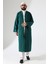 Erkek Namaz Elbisesi Buhara Yaka Cepli Namaz Cübbesi Yeşil - (Brt) 3