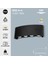 Dekoratif Aplik Efes 4+4 8W 3200K Gün Işığı IP44 Noas YL83-1062 4