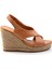 Taba Leather Kadın Sandalet K05628120903 1