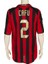 Ac Milan Iç Saha Retro 2005 2006 Cafu Forması (Kırmızı/siyah) 1
