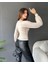 Bisiklet Yaka Drape Detaylı Bluz 2