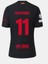 2024/25 Barcelona #11 Raphinha Deplasman Forması (Black) 1