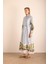 Desenli , Çizgili Cotton Elbise 5
