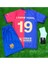 Fc/ Barcelona #19 Lamine Yamal 2024/25 Iç Saha Çocuk Forması 4 Lü Set 2