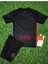 Fc/ Barcelona #isimsiz 2024/25 Deplasman Çocuk Forması 4 Lü Set (Black) 2