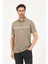 Erkek Polo Yaka, Çift Çizgili ,cepli T-Shirt 1