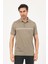 Erkek Polo Yaka, Çift Çizgili ,cepli T-Shirt 3