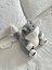 Çocuk Sevimli Asabi Kedi Oyun&uyku Arkadaşı Peluş Yastık Gri 25 cm 4