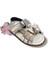 Şirinbebe 1657-20 Çift Çicekli Kız Çocuk Sandalet 21-25 1