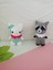 Minik Amigurumi Oyun Arkadaşı Oyuncaklar (Rakun ve Hello Kitty) 1
