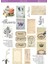 1 Adet Vintage Temalı Sticker (12X17 Cm) Bullet Journal, Scrapbook, Ajanda ve Planlayıcı Için 1