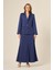 Kadın Etekli Takım Lacivert 4