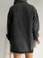 Çift Cepli Oversize Denim Gömlek Ceket 4