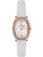 DK.1.13943-5 3 Atm Suya Dayanıklı Deri Kordonlu Beyaz Kadın Kol Saati 1