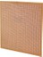 Bakır Plaket Delikli 100X100 mm 1