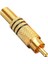 Powermaster PM-1290 Tos Rca Fiş Metal Gold Erkek Konnektör 1