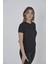 Gögüs Fileli Slim Fit T-Shirt - Siyah 4