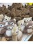 Çocuk Sevimli Baykuş Oyun&uyku Arkadaşı Peluş Yastık Krem 25 cm 5