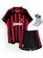 Milan Cafu 2006 2007 Kırmızı Siyah Nostalji Çocuk Forması 2