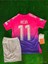 Almanya 2024 Marco Reus 11 Deplasman Pembe Çocuk Forması Forma Şort Çorap 1
