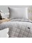Home Soft Yatak Örtüsü Nevresim Seti 5 Parça-Gri 3