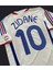 Zinédine Zidane Fransa 2006 Dünya Kupası Finali Nostaljik Retro Yetişkin Forma Beyaz 1
