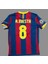 F.c B.a.r.c.e.l.o.n.a 2011 Şampiyonlar Ligi Finali Andrés Iniesta Nostalji Forması 3