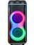 Mikrofonlu Rgb Işıklı Kablosuz Karaoke Hoparlör Çift 6.5 Inç Stereo Bass Dijital LED Parti Sistemi 7